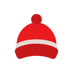 winter hat icon clipart vector on transparent background