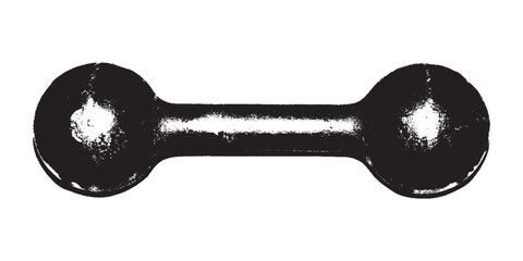 dumbbell isolated on white background