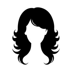 woman with long hair