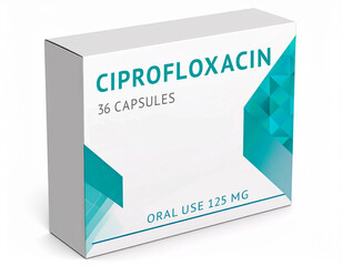 Medicine box of Ciprofloxacin