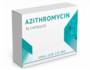Medicine box of Azithromycin