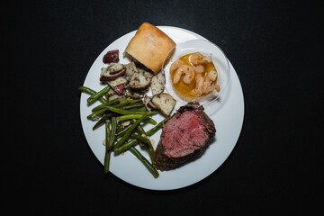 meat with vegetables