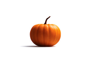 Obraz premium halloween decorations, pumpkins orange outline on a white backdrop