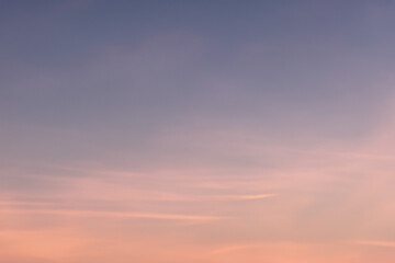 Obraz premium sunset sky with clouds