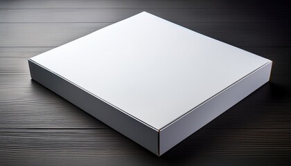 Fototapeta premium Empty White Box Mock Up