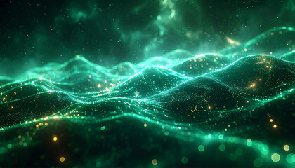 Emerald AI Data Streams in Dark Space