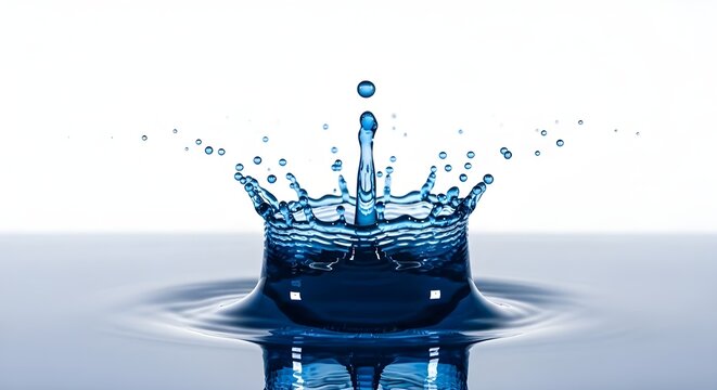 Salpicaduras de agua dulce