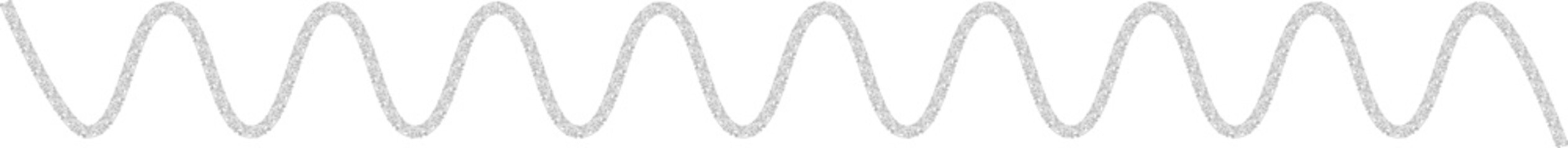 Electronic circuit pattern showing nine alternating up and down wave segments in a linear sequence.