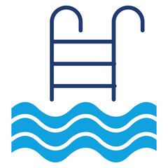 24 Hours Calls Flat Blue Icon