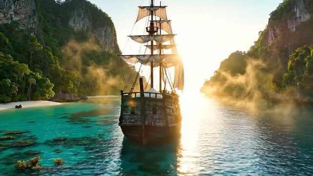 The Azure Discovery: A Cinematic Journey into an Untouched Tropical Cove
