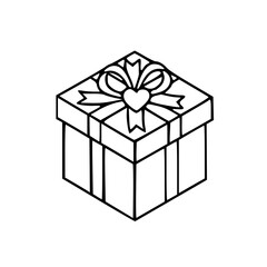 Gift Box with Ribbon