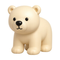 Festive 3D Polar Bear Decoration for Winter Holiday Wonderland