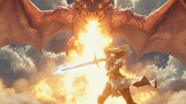 Champion of Light: The Epic Dragon Duel