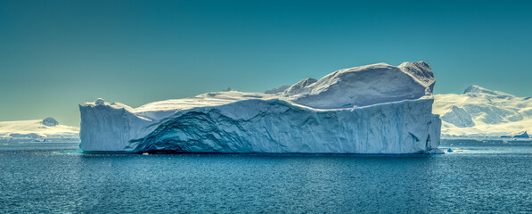 Antarctica Landscape and Icebergs Collection © Anna