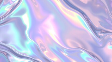 uturistic Iridescent Holographic Texture Set with Prismatic Light and Metallic Glow