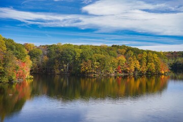 On the Putnam County Bike Trail in the Fall