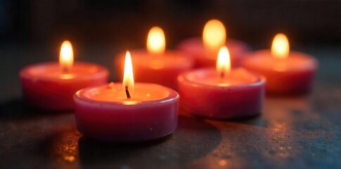 Warm Candlelight Glow Peaceful Ambiance for Relaxation, Meditation, and Mindfulness