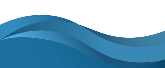 Blue curve line vector background overlap layer paper on white space for text and message design.eps 10