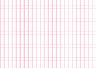 背景透過の原稿用紙風パターン｜シンプルな背景素材