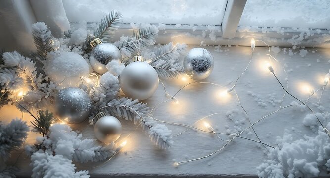 A beautifully set Christmas dinner table, glowing with warm candlelight and festive decorations, creating a cozy, inviting atmosphere for holiday celebration