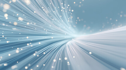 タイトル	スピード感ある光の線と粒子の背景