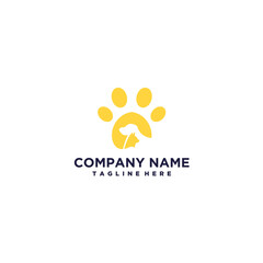 Vector Pet Shop Logo Design Template
