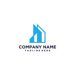 real estate logo design vector