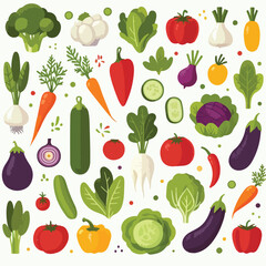 fresh and healthy vegetables