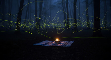 Fototapeta premium Close-up of iridescent cracks on a dark, textured surface, showcasing a spectrum of rainbow colors