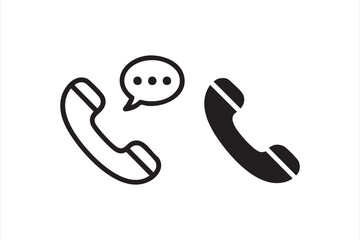 Support & Helpdesk Icon Collection for Digital Interfaces and Contact Pages