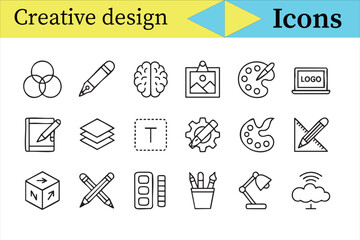 Collector’s Line-Art Icons for Web, App and Print Use
