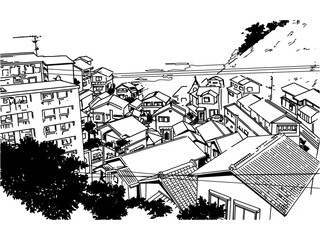 街の風景landscape