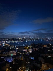 Obraz premium night view of the city