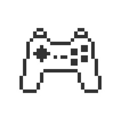controller game retro pixel art