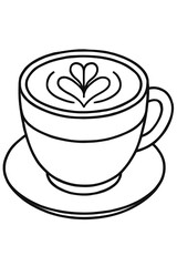 Simple black and white line art of a chips bag illustration, perfect for coloring pages, kids' activities, food education, and snack-themed design projects.