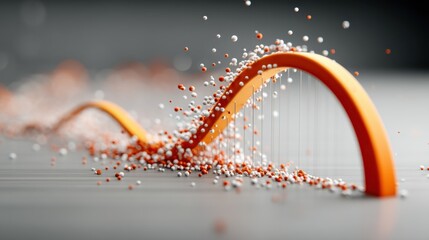 A 3D graph illustrating a significant gap in high demand data visualization.