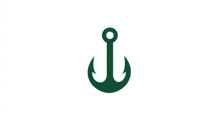 Discover the perfect fishing hook logo for your brand that conveys strength and reliability to your customers or use this graphic to elevate your fishing designs today