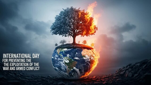 International day for preventing exploitation of war and conflict