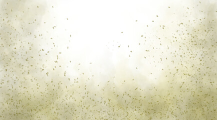 Abstract dark forest night with subtle starry sky