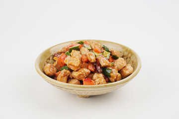 Kung Pao Chicken Classic Sichuan Stir Fry Dish
