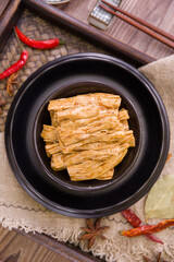 Braised Bean Curd Sticks Savory Traditional Snack