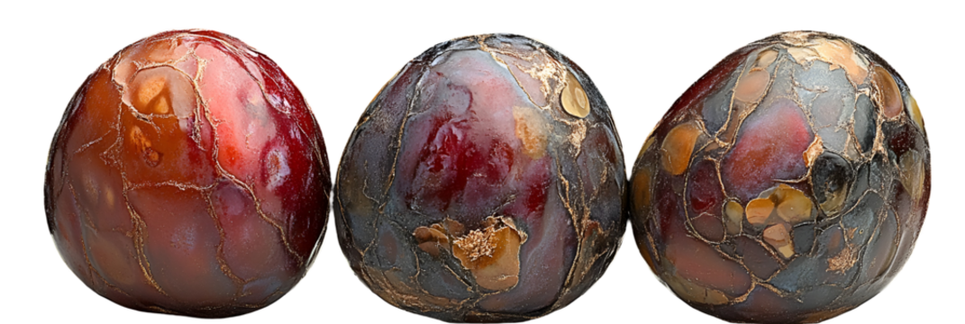 Abstract oval shapes with soft colors