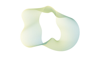 Abstract technology line wave vector with flowing digital curves and futuristic gradient design. Perfect for backgrounds, web, presentations, and modern tech visuals