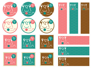 2026年　午年　 アイコン・見出しセットA