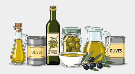 Olive Oil Collection Fresh, Healthy and Flavorful Culinary Essentials