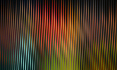 Vibrant abstract background with a ribbed texture, showcasing a dynamic blend of red, orange, yellow, green, and blue hues