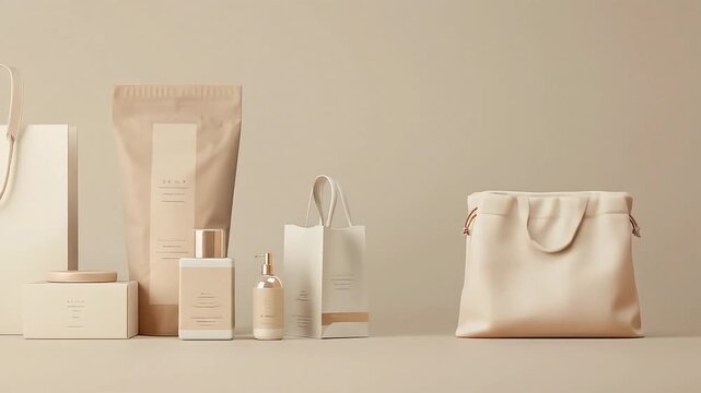 packaging mockup bundle box bottle Videos