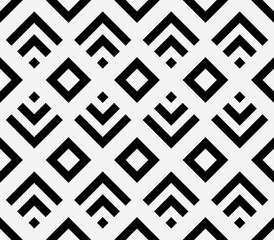 Geometric Chevron Pattern