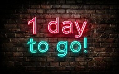 Exciting countdown begins! Get ready, only 1 day left until the big event, don't miss out!