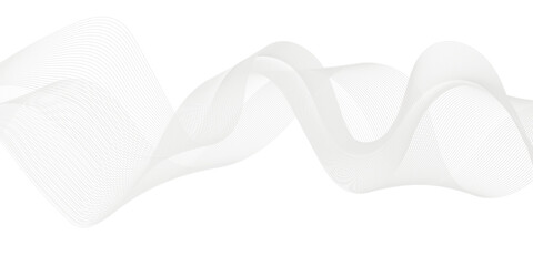 Modern abstract wave digital geometric technology. Abstract line wave gradient poster background vector.	
